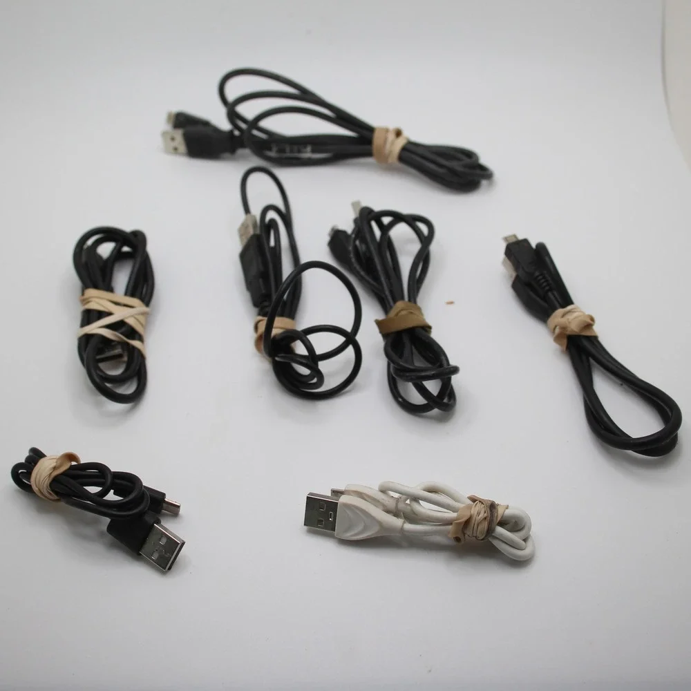 USB to Micro USB Cables Large Lot Android‎ Phone Charging Cords Assorted lengths